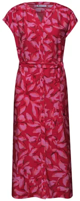 Produktbild von Street One Viscose Shirt Dress_AOP salsa red 42