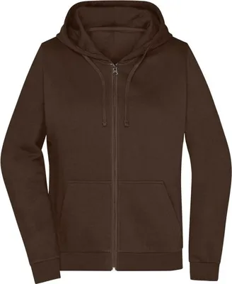 Produktbild von Klassische Sweatjacke mit Kapuze brown, Gr. XXL
