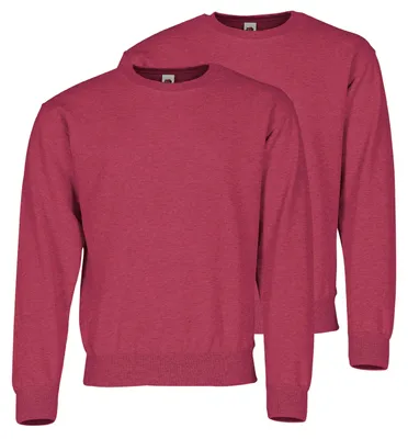 Produktbild von Doppelpack Fruit of the Loom Classic Set-In Sweat + GRATIS MyShirt Stoffbeutel