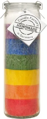 Produktbild von Candle Factory Big Jumbo, Rund, Mehrfarbig, 100 h, 1 Stück(e)