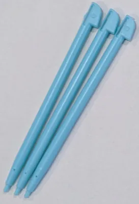 Produktbild von Ersatzstifte für Nintendo Wii U NEU Touch Pen Gamepad Stylus Drittanbieter Eingabstifte Tablet 3x Türkis / Hellblau