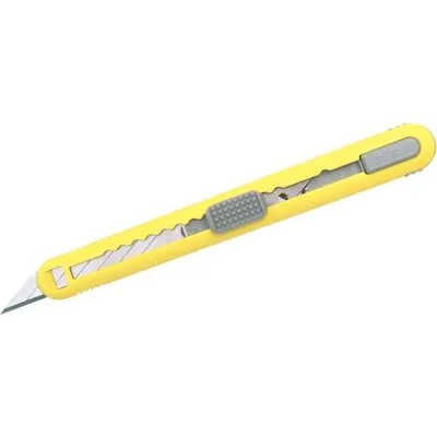 Produktbild von NT Cutter A 553 P Kunststoff-Gehäuse gelb inkl. 2 Klingen
