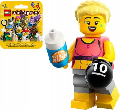Produktbild von 71045 – LEGO Minifigures – FITNESS-TRAINERIN col25-7 / Serie 25