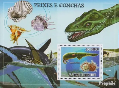 Produktbild von Briefmarken Sao Tome e Principe 2009 Mi Block695 (kompl.Ausg.) postfrisch Prähistorische Meerestiere