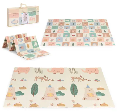 Zdjęcie produktu dla IPLAY 5037 Mata do zabawy z pianki, dwustronna, składana, o wymiarach 200x150 cm + torba