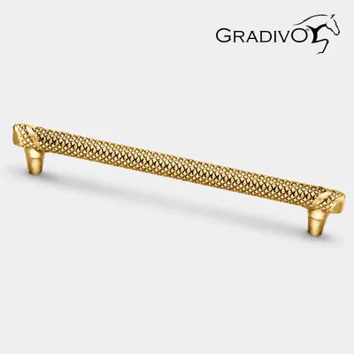 Produktbild von Möbelgriff Küchengriffe Schrankgriff Bügelgriff Schubladengriffe 630  Gold  128 mm