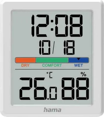 Obrázek produktu pro Hama 00185892, Elektronický teploměr, Vnitřní, °C, Digitální, Bílá, Plast