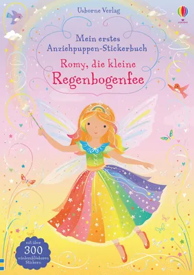 Produktbild von Mein erstes Anziehpuppen-Stickerbuch: Romy, die kleine Regenbogenfee