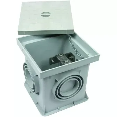 Produktbild von Dehn UF-Trennstellenkasten Kunststoff 197x197x204mm mit Trennstelle 549050