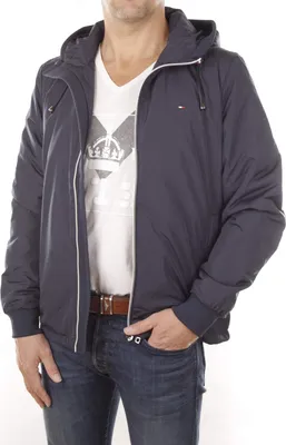 Produktbild von Tommy Hilfiger ZAKE HDD JACKET Herren Daunenjacke Dunkelblau