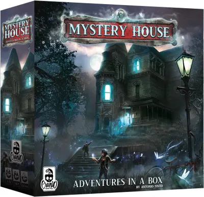 Immagine prodotto di Asmodee Mystery House, Gioco da tavolo, Deduzione, 14 anni, Gioco per famiglie