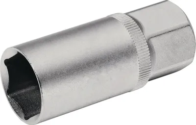 Image de Douille pour bougies d'allumage 1/2 pouce, 21 mm, six pans, longueur
