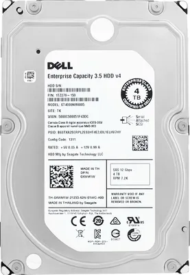 Produktbild von Festplatte Dell ST4000NM0005 4TB 7200Rpm 128Mb Cache Sas III 3.5'' Zoll 0XWM1W