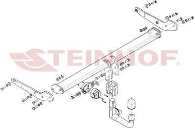 Produktbild von Z547786 Anhängerkupplung passend für SEAT Ateca 04/2016- abnehmbar
