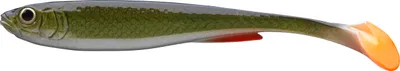 Image de DAIWA PROREX SLIM SHADY, poisson élastique, 10,5cm, natural green roach, 15100-219