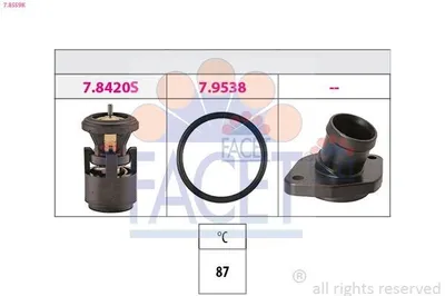 Produktbild von FACET Thermostat Kühlmittel 87°C für VW Golf IV Schrägheck (1J1) GOLF III (1H1) Golf IV Variant (1J5) Lupo (6X1, 6E1) POLO (6N2)