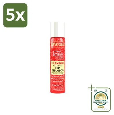 Produktbild von 5 x  Treaclemoon Droogshampoo Rouge Love - 200 ml - Vorratspackung - 5 Stücke