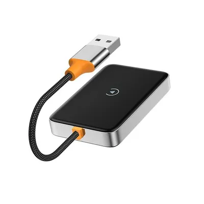 Zdjęcie produktu dla Adapter do bezprzewodowego CarPlay i Android Auto, kolor czarny