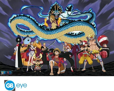 Image de Poster One Piece the Crew vs. Kaido 91.5x61cm