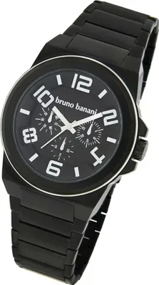 Produktbild von Bruno Banani Zelos BR21124 Schwarz Herren Armbanduhr