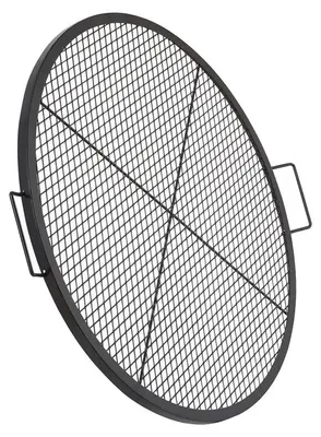 Zdjęcie produktu dla Grill, konstrukcja stalowa, średnica 91 cm, jasnoszary