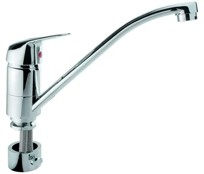 Obrázek produktu pro SCHÜTTE LUCA kuchyňská baterie s předním oknem, kuchyňská vodovodní baterie s 360° otočným rozsahem, chrom