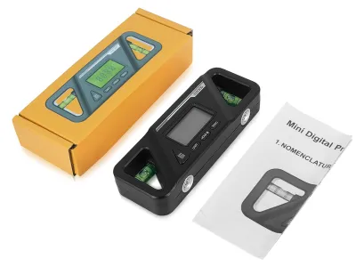 Produktbild von Digitaler Billet Torpedo Level Winkelmesser ABS 90 Grad Schwarz