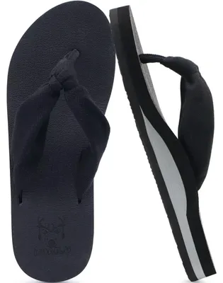 Produktbild von Solidchoice – Damen-Flip-Flops mit Stoffriemen