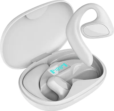 Produktbild von M8 Bluetooth Kopfhörer,  2 in 1 Sprachübersetzer In-Ear Ohrhörer Kabellos Headset, Übersetzungsgerät 144 Sprachen Sofortübersetzung Intelligente Sprachübersetzungsmaschine - Weiss