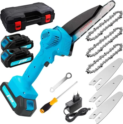 Obrázek produktu pro Extralink TM-107, 2500 ot/min, 15 cm, Bezkartáčový, 10 m/s, Černá, Světle modrá, Baterie