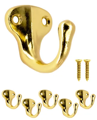 Antike Haken Golddesign, 5er Set, Garderoben- & Handtuchhaken