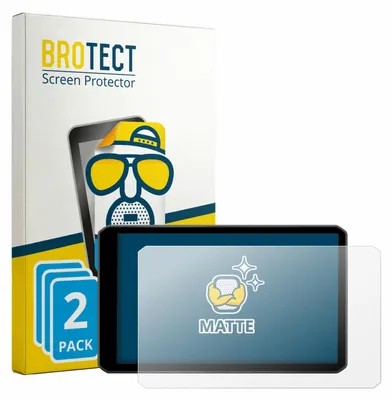 Produktbild von 2x BROTECT Schutzfolie für Garmin dezl LGV720 Displayschutz Displayschutzfolie Folie Matt Entspiegelungsfolie