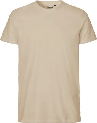Produktbild von Neutral O61001 | Mens Fitted T-Shirt +GOTS- - Farbe: Sand - Größe: S