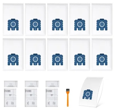 10er-Pack Staubsaugerbeutel GN für Miele Classic C1, C2, C3