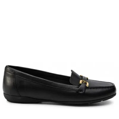 Produktbild von GEOX Slipper & Mokassin ANNYTAH MOC, Glattleder, Schwarz, Damen