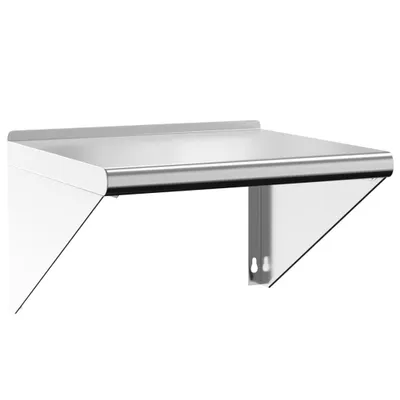 Obrázek produktu pro Nástěnná police 50 x 45 x 31 cm stříbrná nerezová ocel