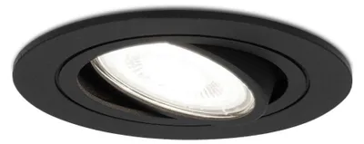 Produktbild von hoftronic LED Einbaustrahler 4W 345lm 6500K Dimmbar Schwenkbar Schwarz