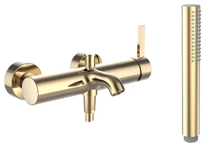 Produktbild von LAUFEN H3213370011411 Einhebel-Wannenmischer AP K-LAUFEN