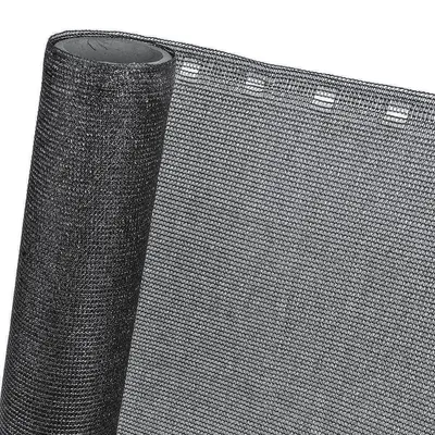 Produktbild von ZAUNBLENDE 85 % 1,5m x 20m Sichtblende Windschutz Schattiernetz in schwarz