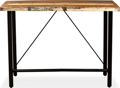 Obrázek produktu pro barový stůl vidaXL Staré dřevo masiv 150x70x107 cm