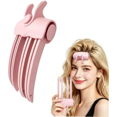 Produktbild von Kabelloser Beheizbarer Volumclip für den Haaransatz – 2 Stufen Hair Volume Clip, Tragbar für Feines & Dickes Haar – Rosa