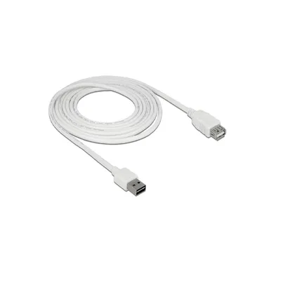 Obrázok produktu pre DeLOCK 85201, 3 m, USB A, USB A, USB 2.0, Samec/Samica, Biela