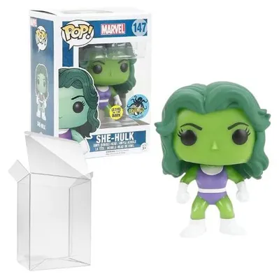 Immagine prodotto di FUNKO POP CULTURE MARVEL COMICS SHE HULK GITD GLOWS FIGURINA IN VINILE NUOVA! Funko