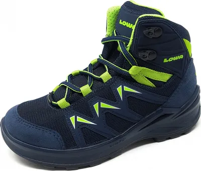 Produktbild von LOWA Innox Pro GTX Mid, Unisex, Kind, Schwarz, Grün, Outdoor-Stiefel, Wandern, Einfarbig