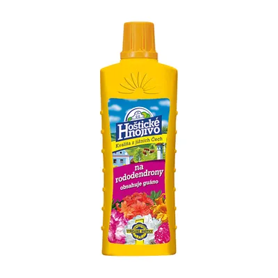 Obrázek produktu pro Hnojivo HOŠTICKÉ na rododendrony a azalky s guánem 500ml