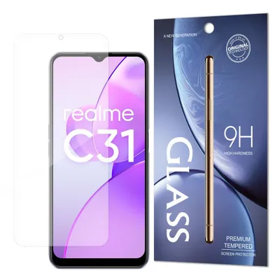 Produktbild von Gehärtetes 9H Glas für Realme C31 - Durchscheinend KP22489