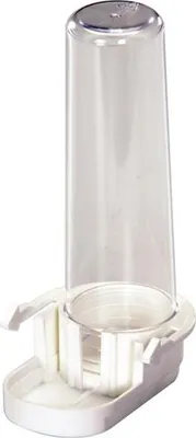 Image de Nobby Distributeur automatique de nourriture et d'eau Câblage transversal blanc