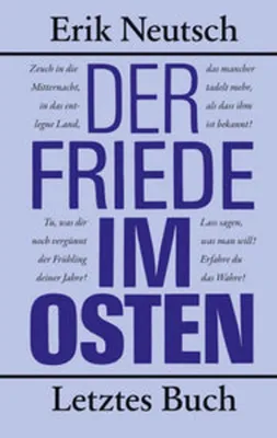 Zdjęcie produktu dla Der Friede im Osten