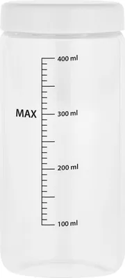 Produktbild von Teesa Glas-Mixbecher TSA3543 für Smoothies, 450ml - Borosilikatglas, mit Transportdeckel