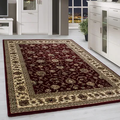 Image de Homebyhome Tapis Oriental Classique avec Motif Ornemental Élégant Décoratif et Facile à Entretenir pour Salon, Taille: 160x230 cm